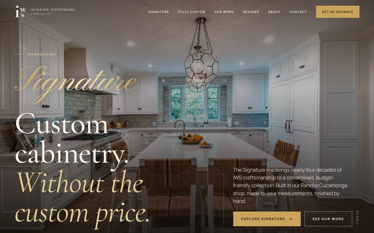 Interior Woodwork Specialist homepage