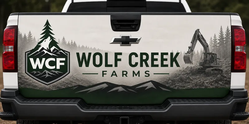 Wolf Creek tailgate wrap